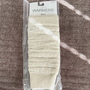 Mixit Ivory Leg Warmers